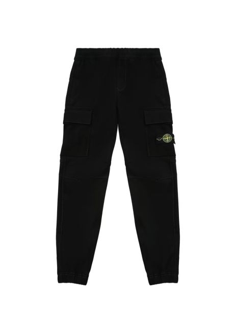 Брюки Stone Island Nylon Metal у чорному кольорі