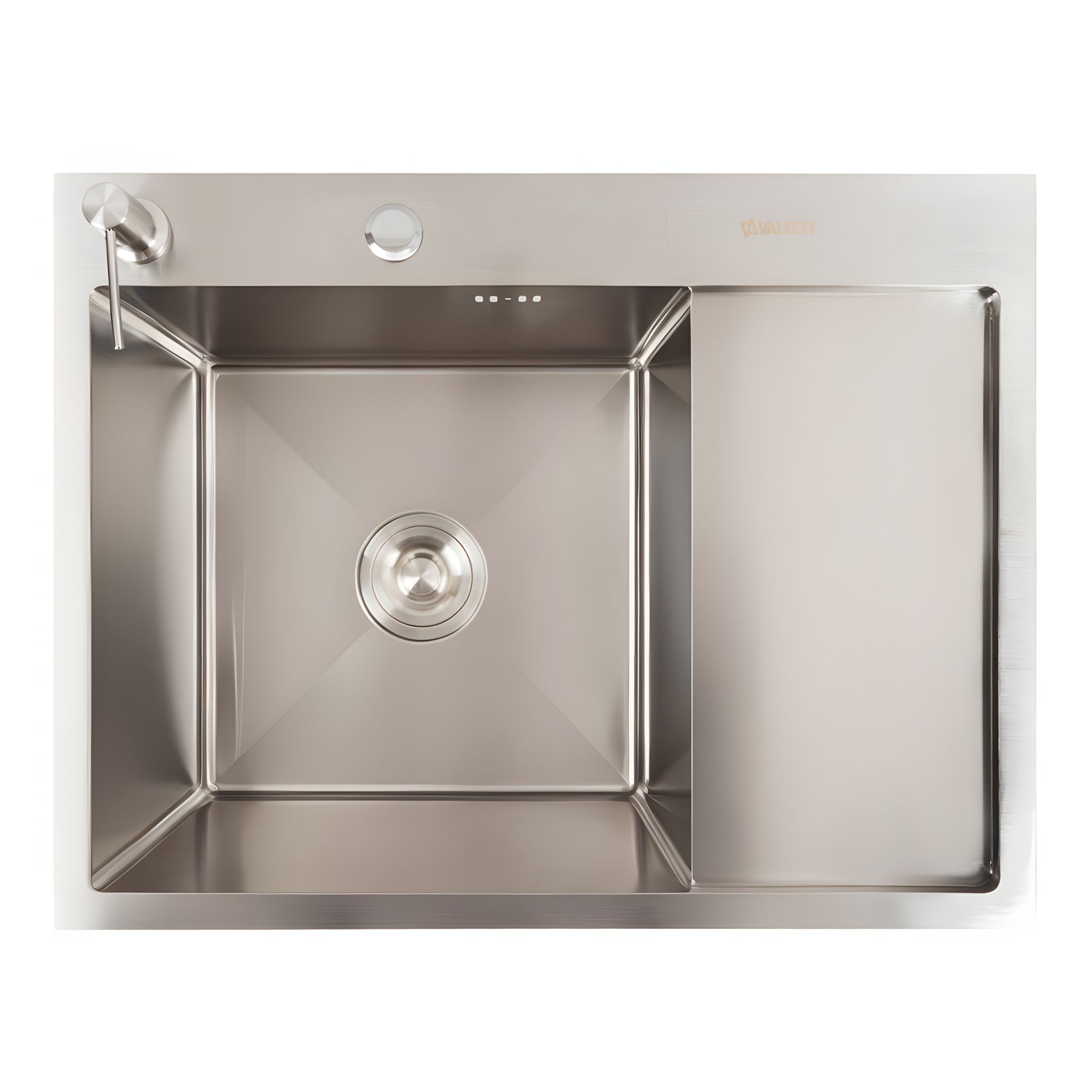 Кухонная мойка CM 65*50 L, нержавейка VALESO Handmade (круглый сифон 3.0/0.8) Кухонная мойка CM 65*50 L, нержавейка VALESO Handmade (круглый сифон 3.0/0.8)