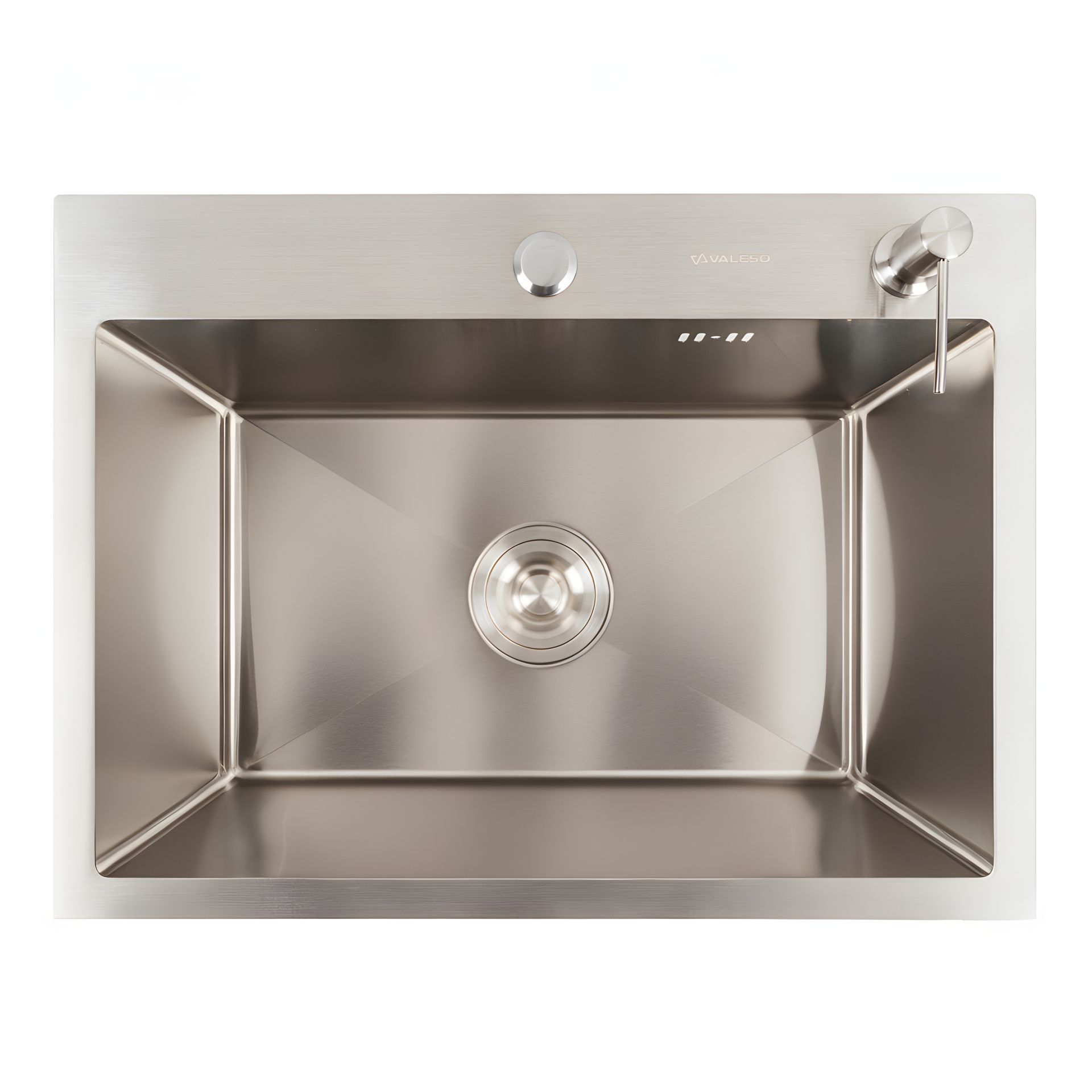 Кухонна мийка VALESO Handmade 58*43 нержавійка (сифон круглий, 3.0/0.8) Кухонна мийка VALESO Handmade 58*43 нержавійка (сифон круглий, 3.0/0.8)
