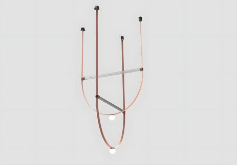 Підвісні треки-трансформери, дизайнерські Графіт VALESO Композиція-1-15