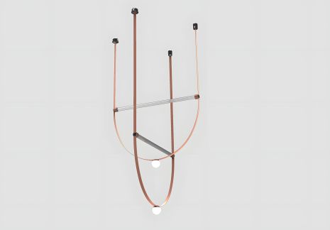 Підвісні треки-трансформери, дизайнерські Графіт VALESO Композиція-1-15