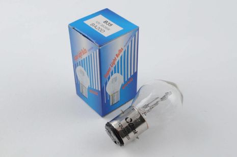 Лампа BA20D (2 уса) 12V 35W/35W (груша)