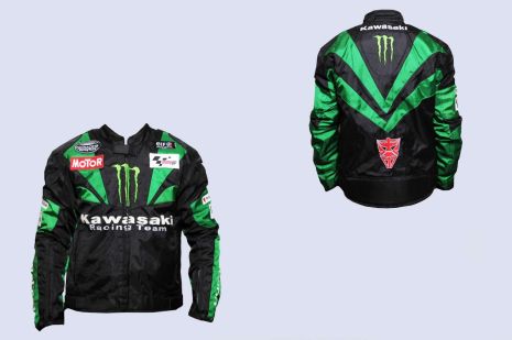 Мотокуртка KAWASAKI (текстиль) (size:S, )