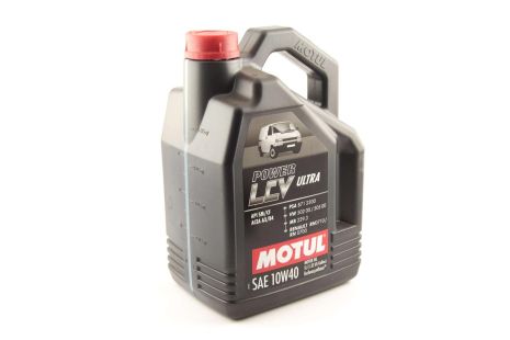 Масло автомобильное, 5л (полусинтетика, 10W-40, POWER LCV ULTRA) MOTUL (#106156)