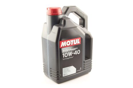 Масло автомобильное, 4л (полусинтетика, 10W-40, 2100 Power+) MOTUL (#100017)