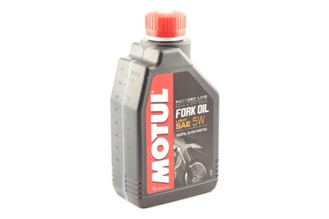 Масло вилочное, 1л (синтетика, 5W, Light, Factory Line) MOTUL (#105924)