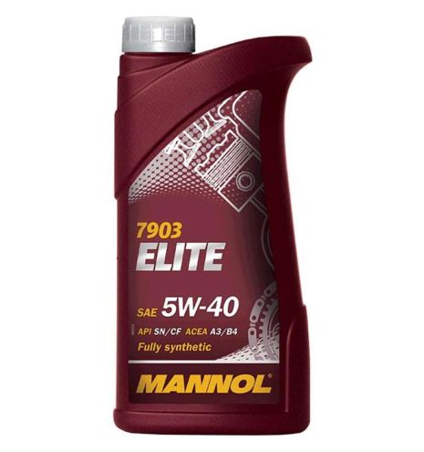 4T, 1L (SAE 5W-40, SYNTHETICS, ELITE 5W-40 API SN/CF) Маннол