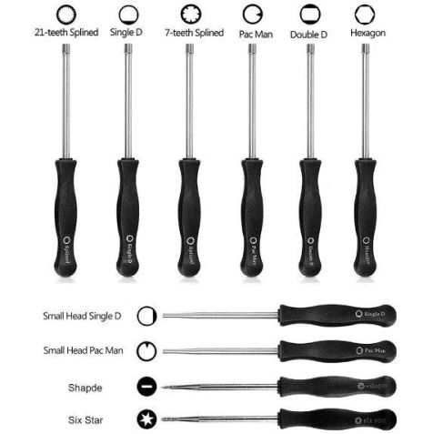 Отвертки регулировки карбюраторов бензопила (набор) (полный)