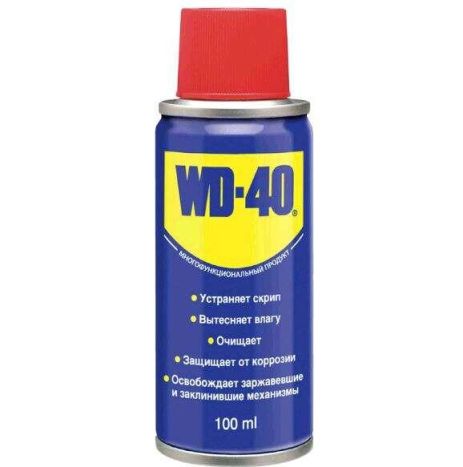 Смазка проникающая универсальная 100мл WD-40 (Original, Ukraine) (#GRS)