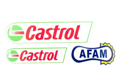 Наклейки (набор) CASTROL (#15)