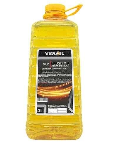 Олія 4л (промивна, для двигунів) (FLUSH SAE 10) VIRA OIL #V10347