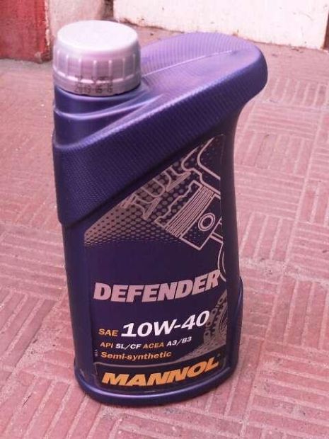 Масло 4T, 1л (SAE 10W-40, Defender) MANNOL VDKI