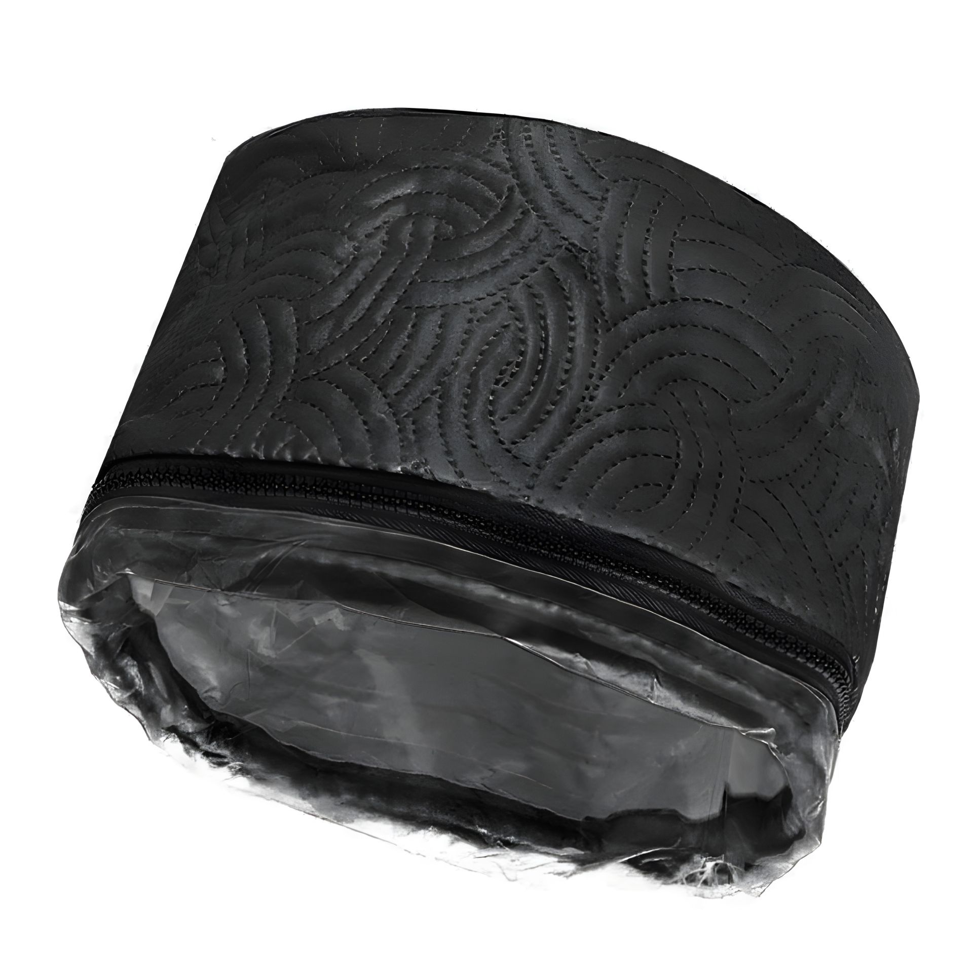 Электротермошапка тканевая черная полоска для ламинирования и лечения волос Электротермошапка тканевая черная полоска для ламинирования и лечения волос