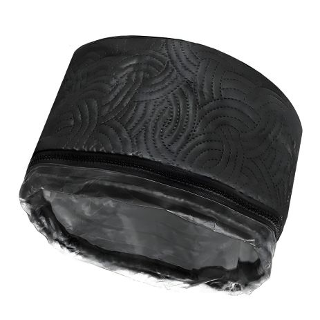 Термошапка сушуар для волосся, електрична, чорна