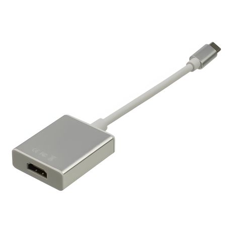Білий адаптер Type-C - HDMI