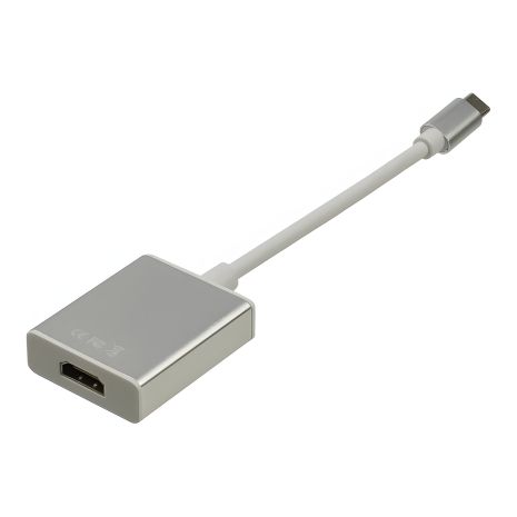 Білий адаптер Type-C - HDMI Білий адаптер Type-C - HDMI