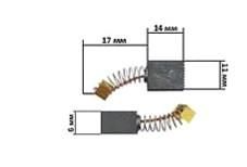 Щітки електроінструменту 6*11*14 П-подібний п'ятак K