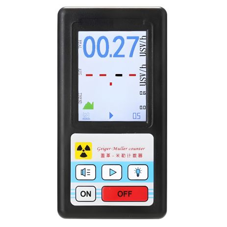 Профессиональный дозиметр-радиометр ZGKPDQ BR-6, счетчик Гейгера, черный Профессиональный дозиметр-радиометр ZGKPDQ BR-6, счетчик Гейгера, черный