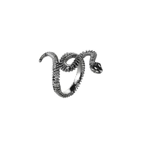 Женское украшение кольцо "Змея" без размера