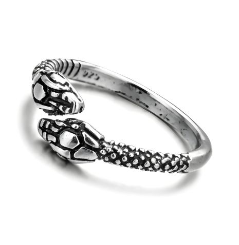 Жіноче кільце у вигляді змії з двома головами без розміру