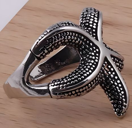 Кільце жіноче "Морська зірка" без розміру