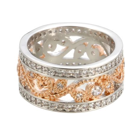 Чоловіче жіноче кільце зі стразами Кіцуне 17 Чоловіче жіноче кільце зі стразами Кіцуне 17