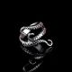 Кільце жіноче восьминіг без розміру сірий