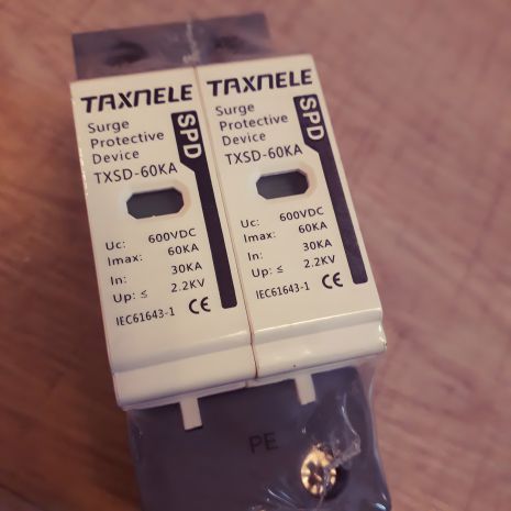 ЗІП DC до 60ka 600V Taxnele пристрій захисту від імпульсних перенапруг ЗІП DC до 60ka 600V Taxnele пристрій захисту від імпульсних перенапруг