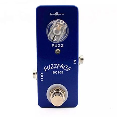 Гитарная mini педаль эффектов Mosky fuzz fuzzface для электрогитары