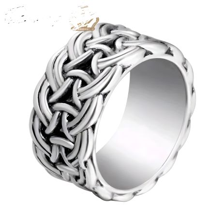 Кільце чоловіче жіноче слов'янський оберег палітурки 19 мм