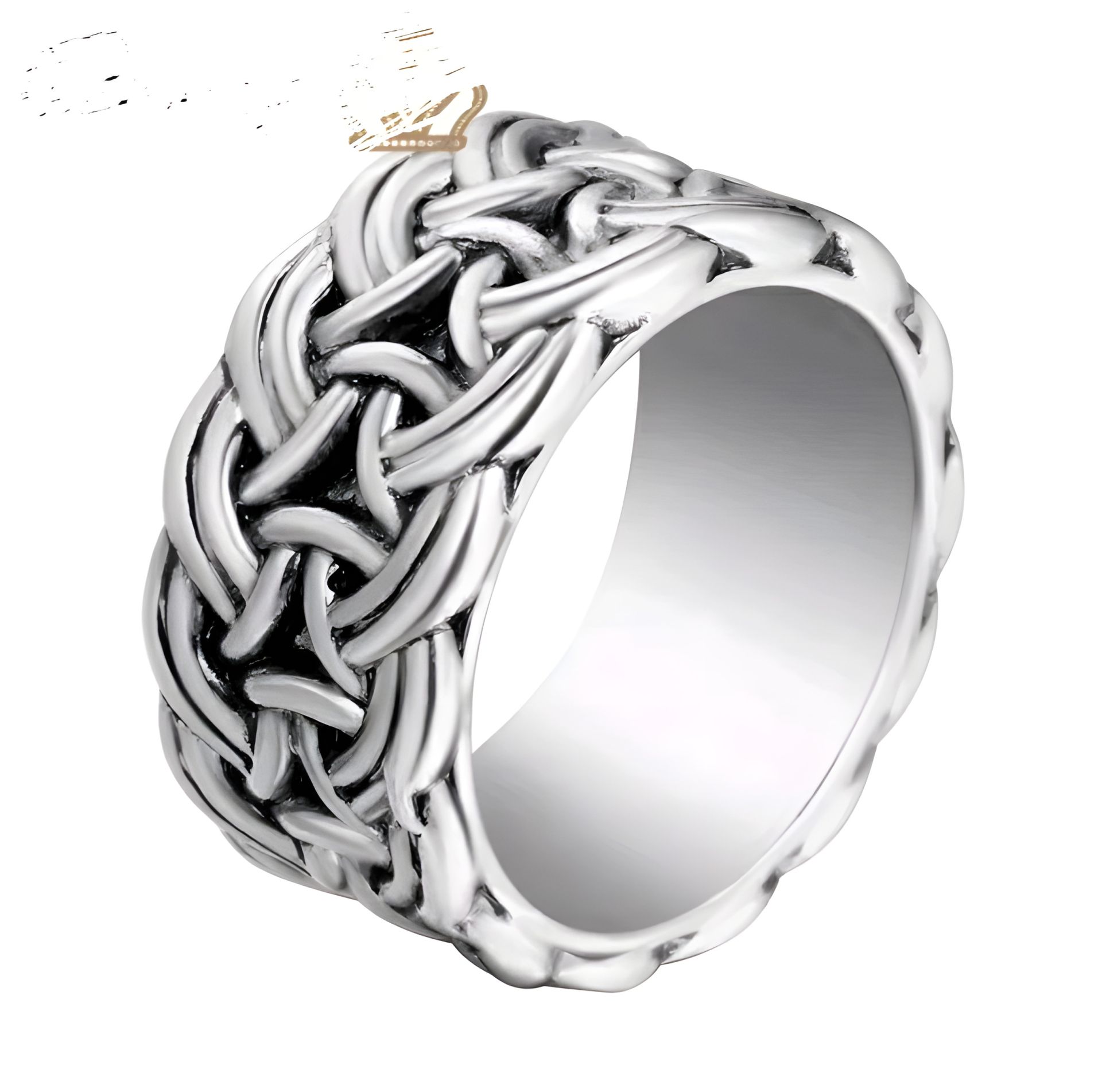 Кільце чоловіче жіноче слов'янський оберег палітурки 19 мм Кільце чоловіче жіноче слов'янський оберег палітурки 19 мм