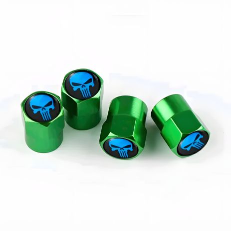 Ковпачки для коліс на золотушник ніпеля зелений