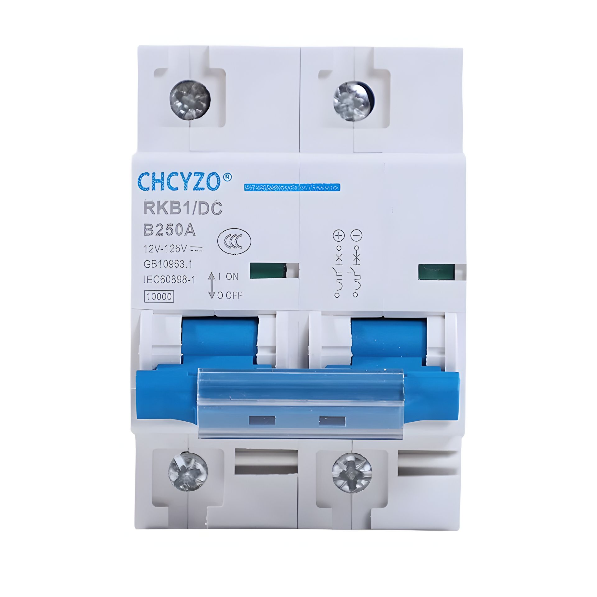 Вимикач автоматичний DC для сонячних панелей, 250 амперів Вимикач автоматичний DC для сонячних панелей, 250 амперів