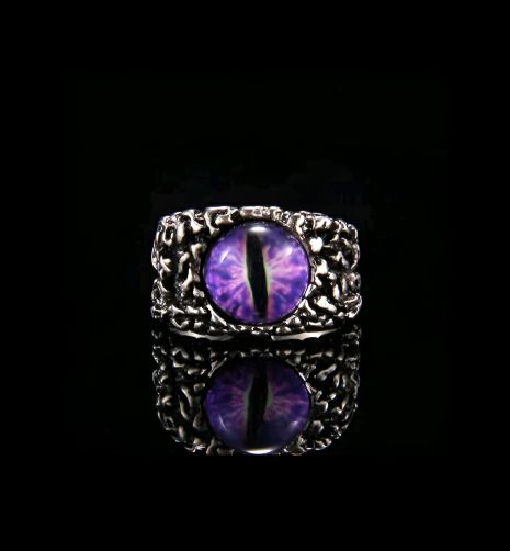 Кільце очей змії фіолетовий розмір регулюється чоловіче жіноче