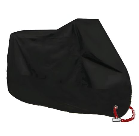 Чохол для мотоцикла чорний 2xl Чохол для мотоцикла чорний 2xl