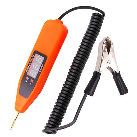 Міні автомобільний тестер напруги з цифровим дисплеєм