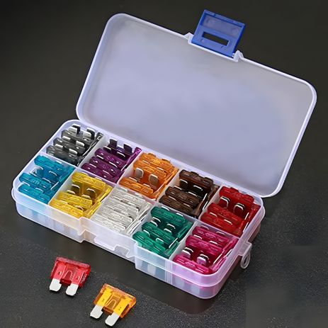 Автомобильный набор плавких предохранителей 2-35 ампер Автомобильный набор плавких предохранителей 2-35 ампер