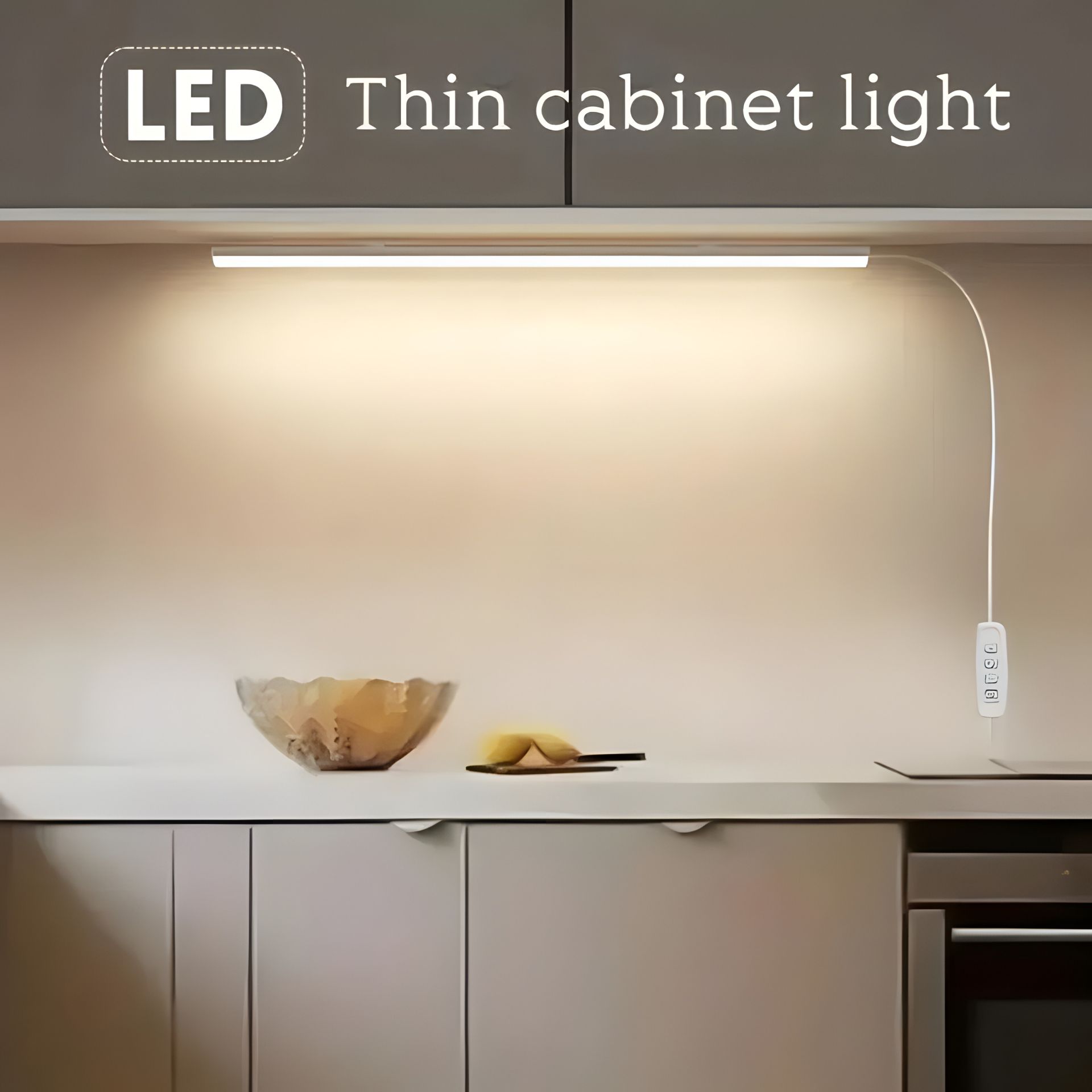 Підвісна магнітна Led-лампа для меблів, 38 см, світлодіодна Підвісна магнітна Led-лампа для меблів, 38 см, світлодіодна