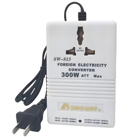 Перетворювач напруги до 300 ватів, знижувальний/підвищувальний 110/220