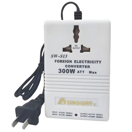Перетворювач напруги до 300 ватів, знижувальний/підвищувальний 110/220