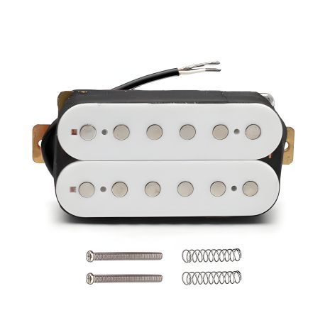 Відкритий Хамбакер Датчик для Електрогітари білий 52 мм Відкритий Хамбакер Датчик для Електрогітари білий 52 мм