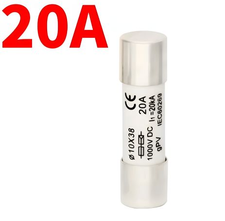 DC 20a Керамічний запобіжник від короткого замикання в щитову DC 20a Керамічний запобіжник від короткого замикання в щитову