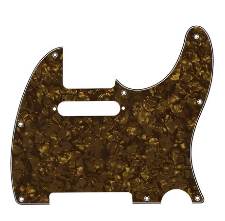 Перламутровий коричневий пікгард для електрогітари Fender Telecaster China