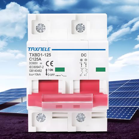 Солнечных панелей автоматический выключатель DC 125 а 3P
