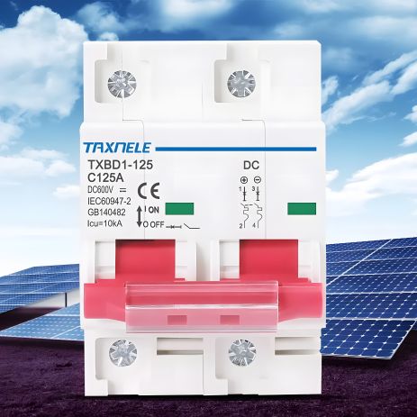 Солнечных панелей автоматический выключатель DC 125 а 3P