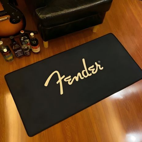 Электрогитарный коврик Fender и комбоусилитель размер 45*70 см