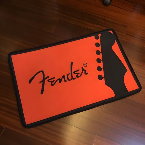 Электрогитарный коврик Fender и комбоусилитель (размер: 80*50 см)