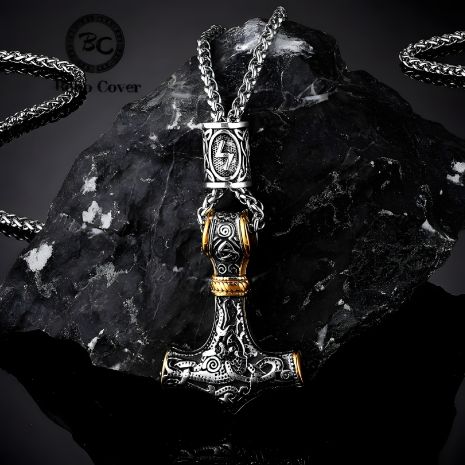 Чоловічий слов'янський кулон-оберег "Сокира Перуна"