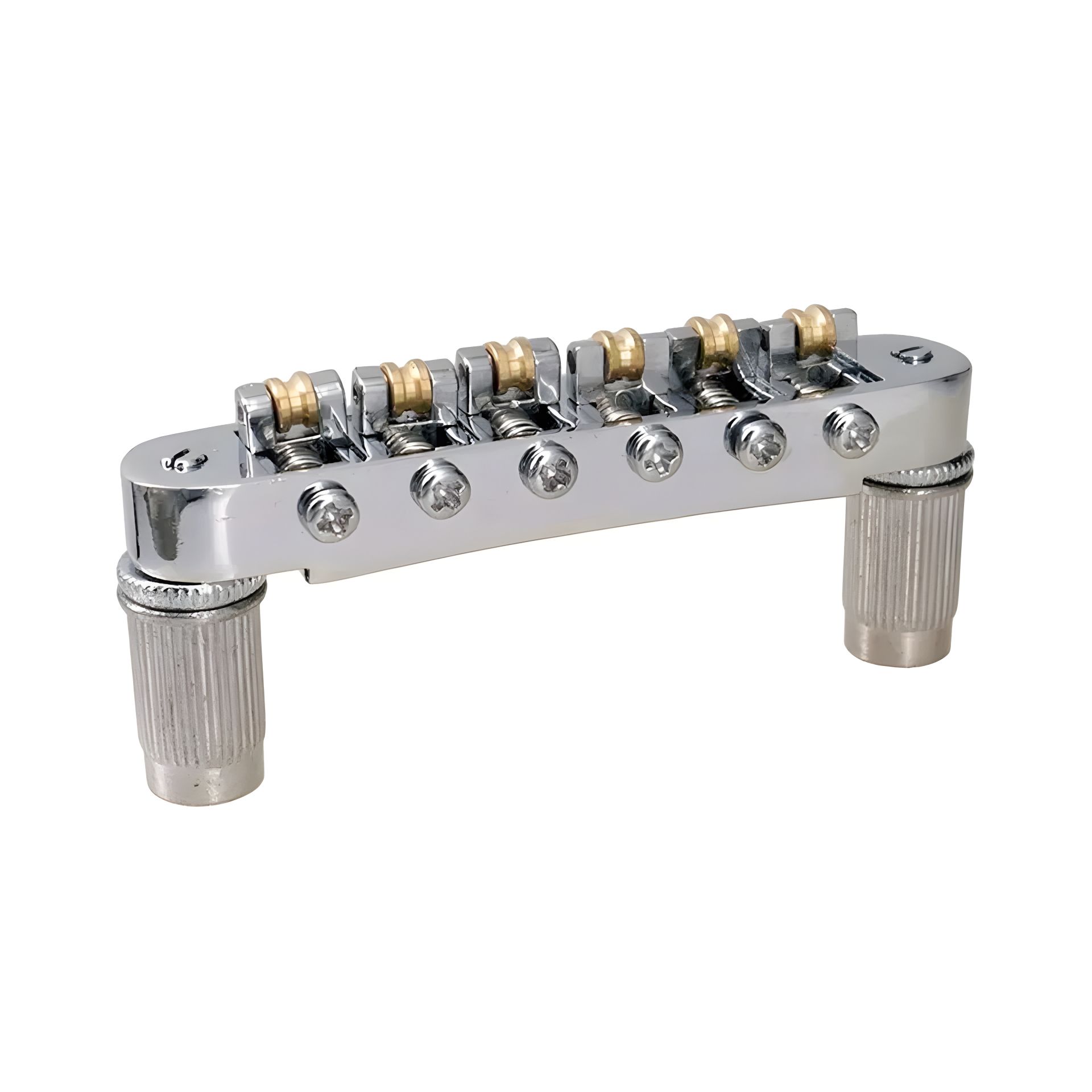 Тюноматик держатель струн радиусной роликовый бридж Tune-o-matic для электрогитары Gibson SG Les Paul Тюноматик держатель струн радиусной роликовый бридж Tune-o-matic для электрогитары Gibson SG Les Paul