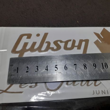 Логотип деколь 85*41 мм для Gibson Les Paul LP SG ES, наклейка лого